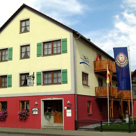 Hotel Pension Stern Bad Buchau Exterior foto